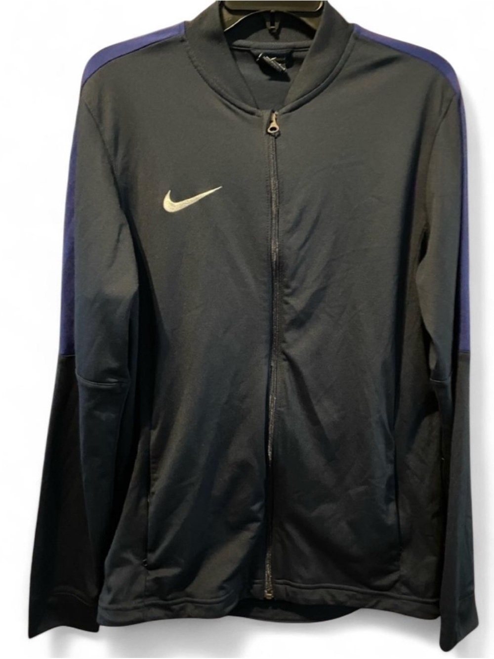 Nike Men's Navy Blue Jacket size Large